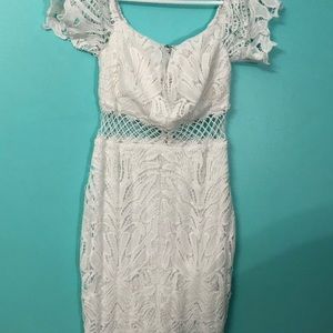 Charlotte Ruse white dress